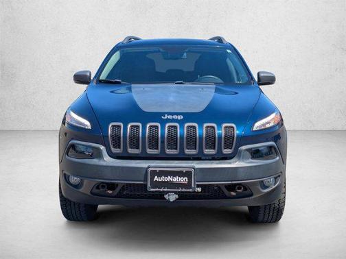 Patriot Blue Pearlcoat 2018 Jeep Cherokee Trailhawk