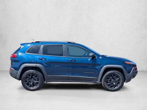 Patriot Blue Pearlcoat 2018 Jeep Cherokee Trailhawk