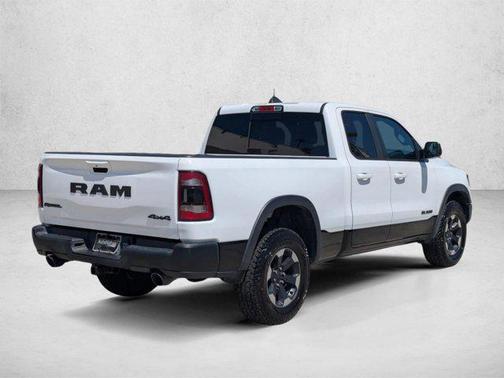 Bright White Clearcoat 2020 RAM 1500 Rebel