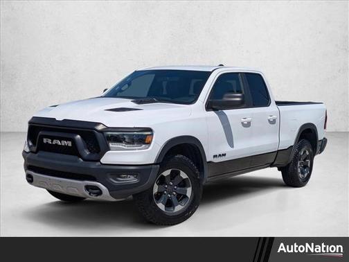 Bright White Clearcoat 2020 RAM 1500 Rebel