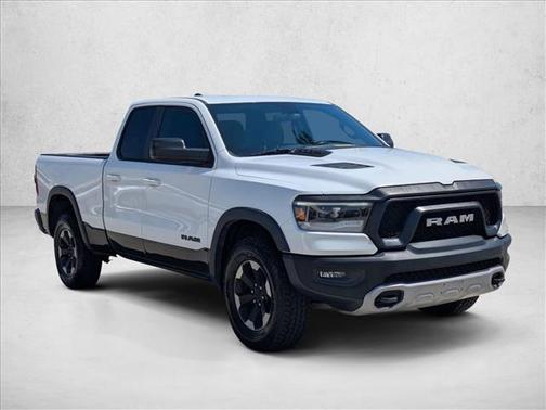 Bright White Clearcoat 2020 RAM 1500 Rebel