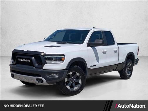 Bright White Clearcoat 2020 RAM 1500 Rebel