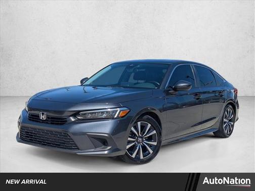 Morning Mist Metallic 2024 Honda Civic EX