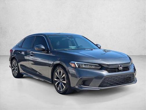 Morning Mist Metallic 2024 Honda Civic EX
