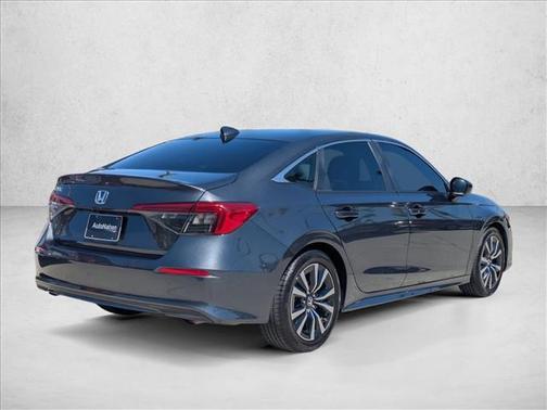 Morning Mist Metallic 2024 Honda Civic EX