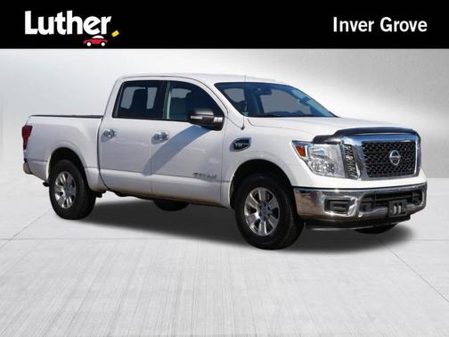 Glacier White 2017 Nissan Titan SV