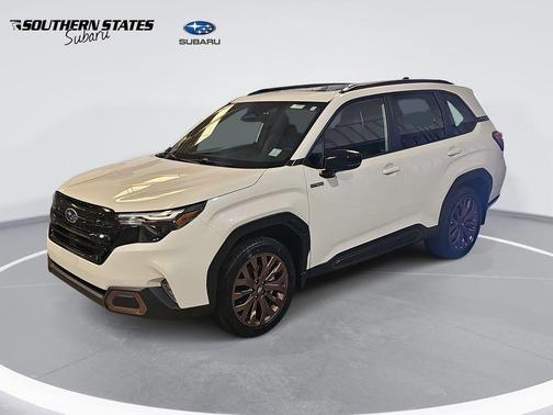 Crystal White Pearl 2026 Subaru Forester Hybrid Sport