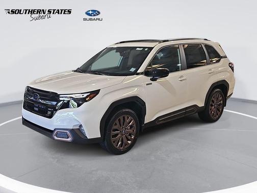 Crystal White Pearl 2026 Subaru Forester Hybrid Sport
