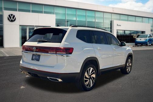 Pure White 2024 Volkswagen Atlas 2.0T SE w/Technology
