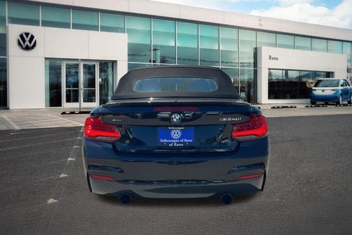 Black 2018 BMW M240 i xDrive