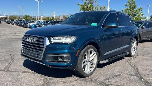 Galaxy Blue Metallic 2018 Audi Q7 3.0T Prestige