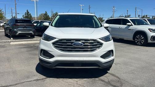 Oxford White 2022 Ford Edge SEL