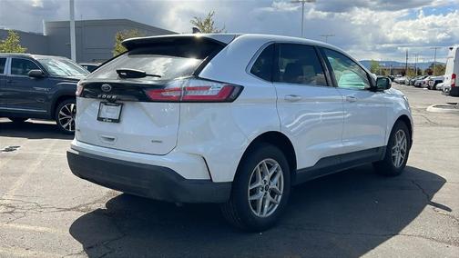 Oxford White 2022 Ford Edge SEL