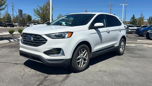 Oxford White 2022 Ford Edge SEL