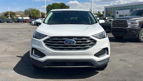 Oxford White 2022 Ford Edge SEL