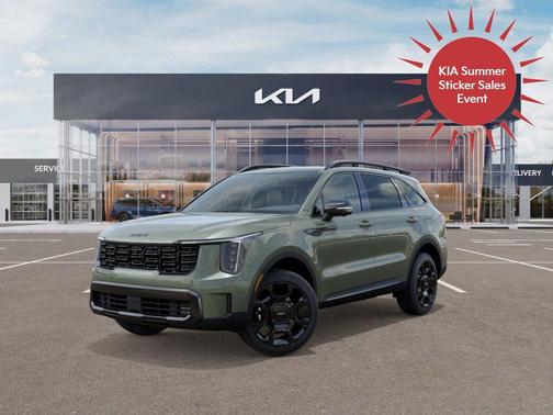 Jungle Green 2026 Kia Sorento X-Line SX Prestige