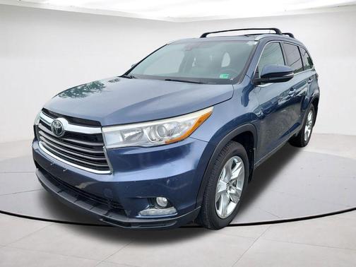 Shoreline Blue Pearl 2016 Toyota Highlander Limited Platinum