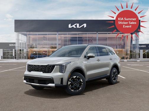 Ivory Silver 2026 Kia Sorento S