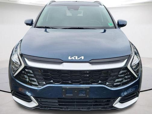 Dark Green 2023 Kia Sportage Hybrid EX