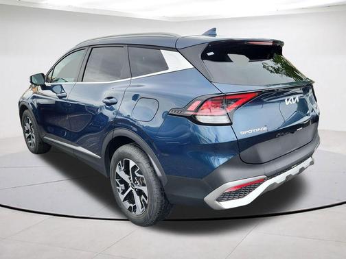 Dark Green 2023 Kia Sportage Hybrid EX