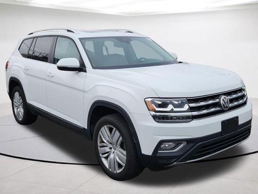Pure White 2019 Volkswagen Atlas 3.6L SEL