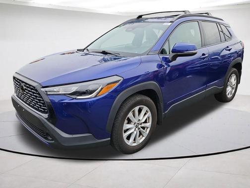 Blue 2024 Toyota Corolla Cross LE