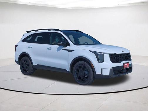 Glacial White Pearl 2025 Kia Sorento SX Prestige
