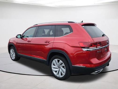 Aurora Red Metallic 2021 Volkswagen Atlas 3.6 V6 SEL