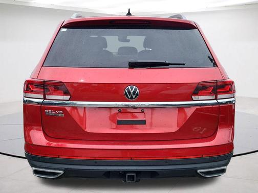 Aurora Red Metallic 2021 Volkswagen Atlas 3.6 V6 SEL