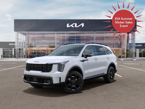 Snow White Pearl 2026 Kia Sorento Hybrid X-LINE SX PRESTIGE