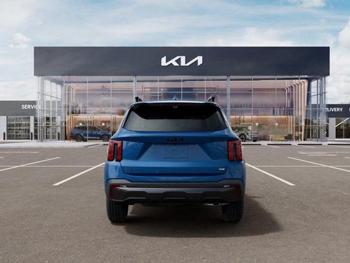 Mineral Blue 2026 Kia Sorento Hybrid X-LINE SX PRESTIGE