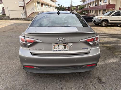 Metropolis Gray 2017 Hyundai SONATA Hybrid Limited