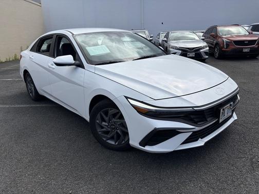 Serenity White 2024 Hyundai ELANTRA SEL