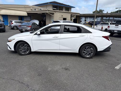 Serenity White 2024 Hyundai ELANTRA SEL