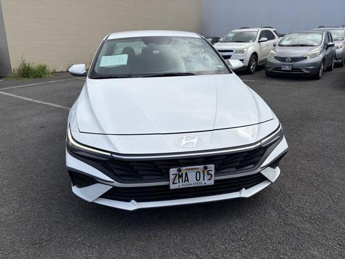 Serenity White 2024 Hyundai ELANTRA SEL