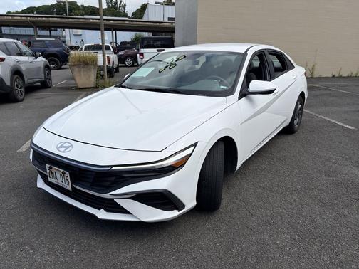 Serenity White 2024 Hyundai ELANTRA SEL