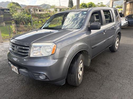 Polished Metal Metallic 2013 Honda Pilot LX