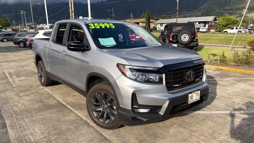 Lunar Silver Metallic 2023 Honda Ridgeline Sport