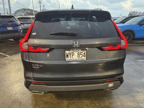 Gray 2024 Honda CR-V Hybrid Sport FWD