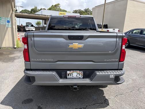 Satin Steel Metallic 2021 Chevrolet Silverado 1500 Custom