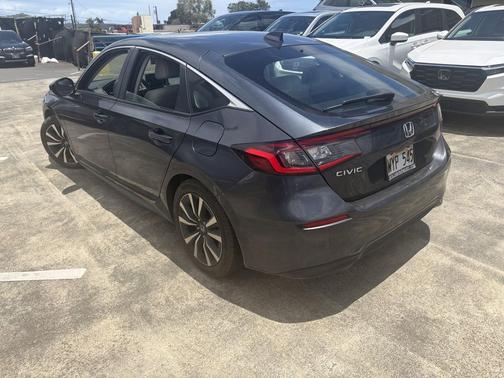 Gray 2024 Honda Civic EX-L