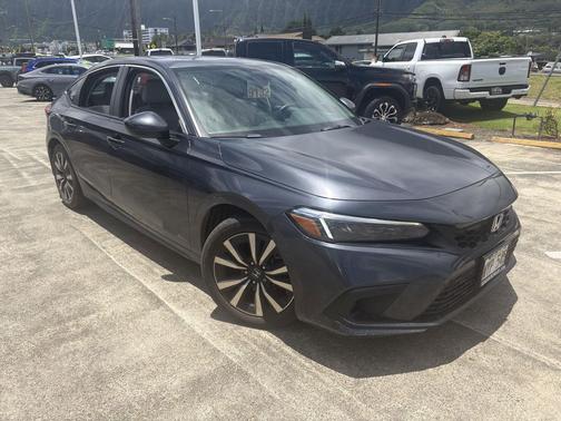 Gray 2024 Honda Civic EX-L