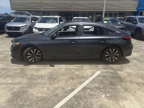 Gray 2024 Honda Civic EX-L