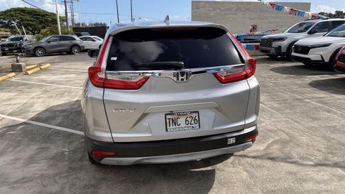 Lunar Silver Metallic 2018 Honda CR-V EX-L
