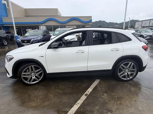 White 2022 Mercedes-Benz AMG GLA 45 Base 4MATIC