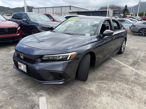 Meteorite Gray Metallic 2023 Honda Civic LX