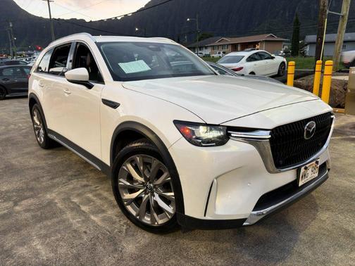 Rhodium White Premium 2024 Mazda CX-90 3.3 Turbo Premium