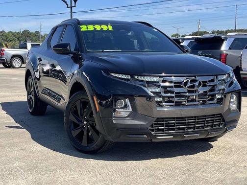 Black 2023 Hyundai SANTA CRUZ NIGHT