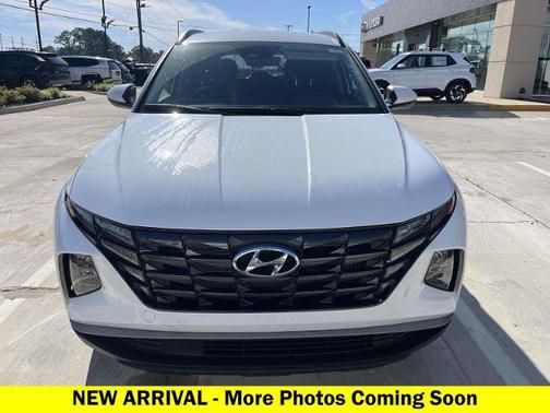 White 2024 Hyundai TUCSON Hybrid Blue
