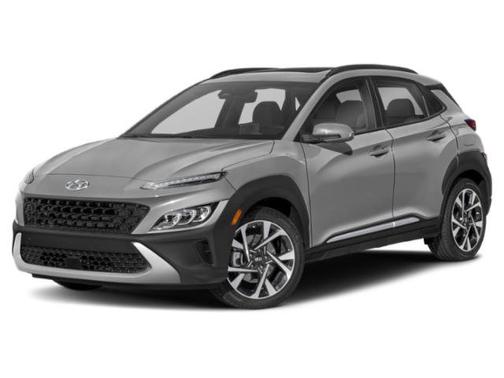 White 2022 Hyundai KONA Limited